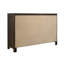 Commode brune à 9 tiroirs