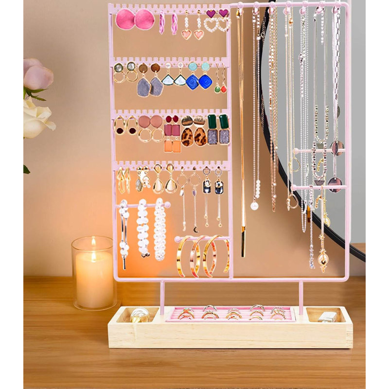 Jewellery Stand +, Pink