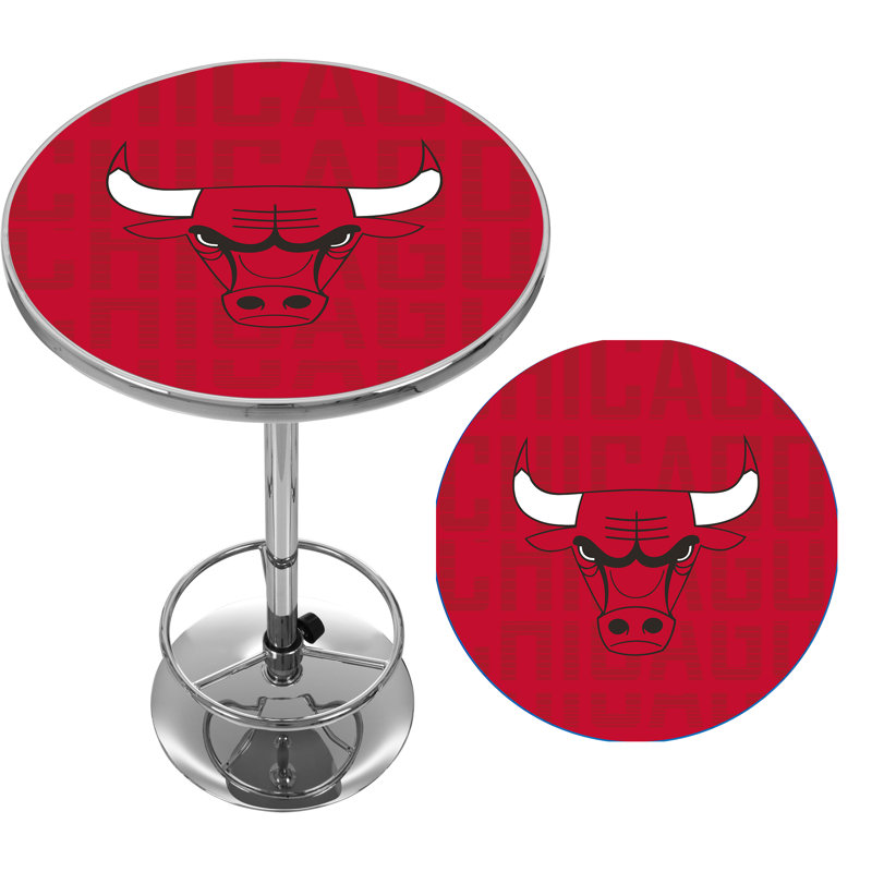 Table de bar avec repose-pieds NBA City, Bulls de Chicago