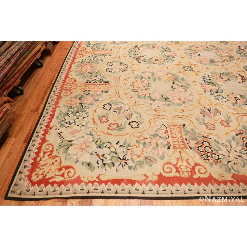 One-of-a-Kind Rectangle 17'5" X 34' Flatweave Area Rug