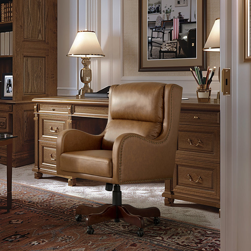 17 Stories Executive Chair, Camel