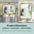 Brayner Bathroom Vanity Mirror Metal Wall Mirror Accent Mirror-1247329646-1247329636
