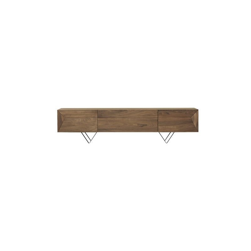 Metric Solid Wood TV Stand