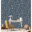 Papier peint intissé texturé Navy Nature's Magic, non encollé, 57 pieds carrés.-48601938