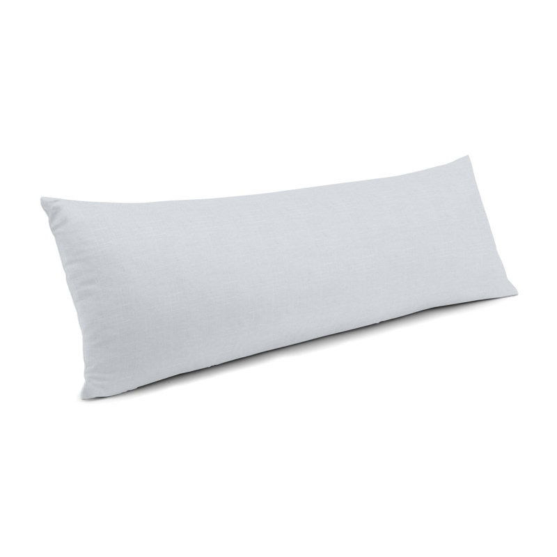 Housse de coussin rectangulaire, 12 po x 24 po, Bleu pâle