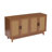 57.7''W Modern 4 Door Wood Rattan Buffet Sideboard Storage Cabinet-2053567875
