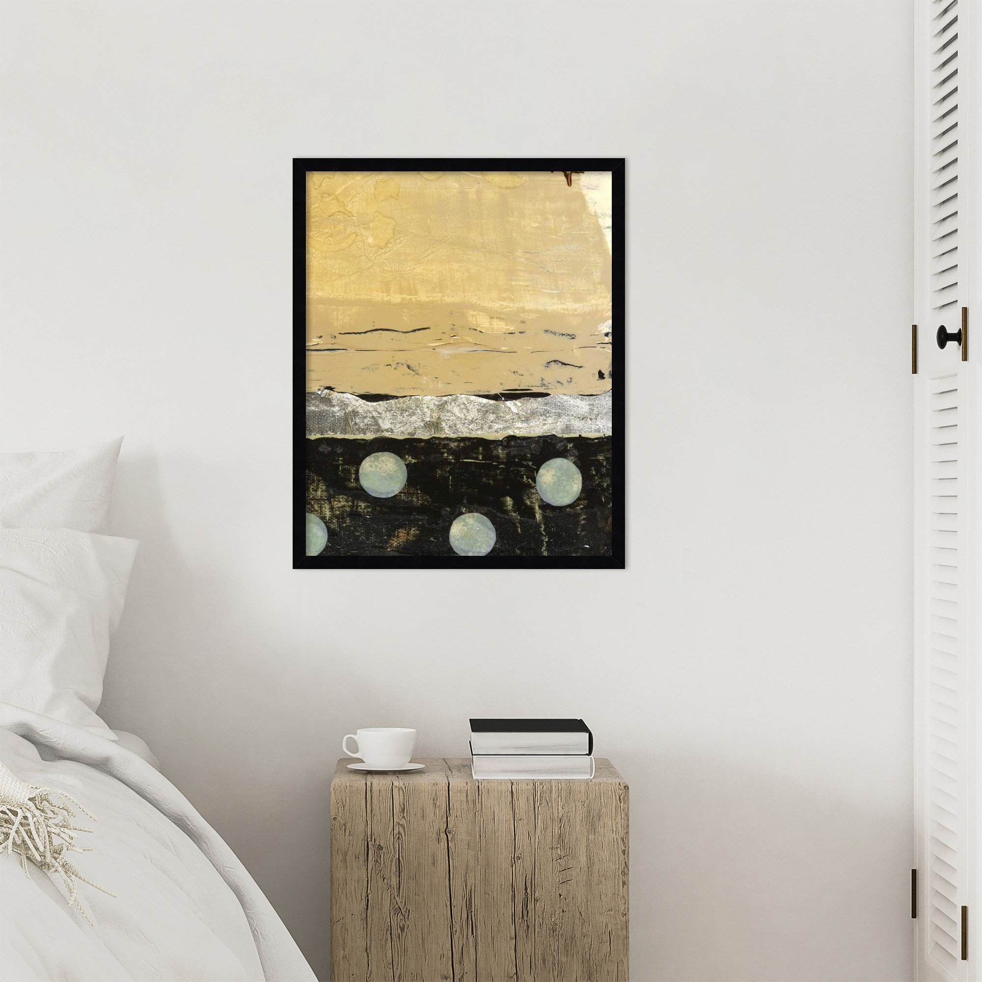 Dirty Weather II by Maurin Wood Framed Wall Art Print, Black, 25" H x 21" W