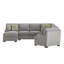 Canapé modulaire 5 pièces Anousheh