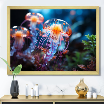 Méduse Oceans Glow V - imprimé