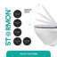 Toilettes suspendues Dakota 1,28 GPF (siège inclus)-39076355