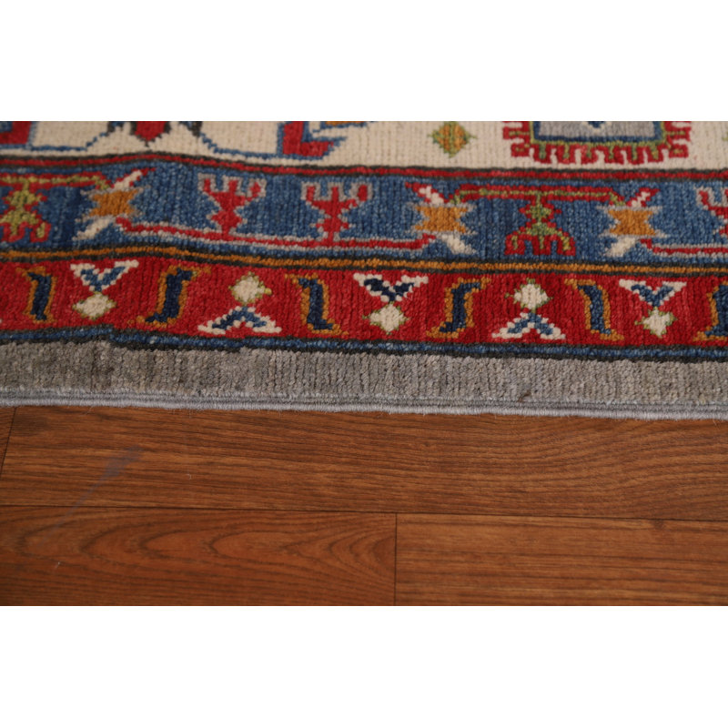 Geometric Kazak Pakistan Area Rug 7x10