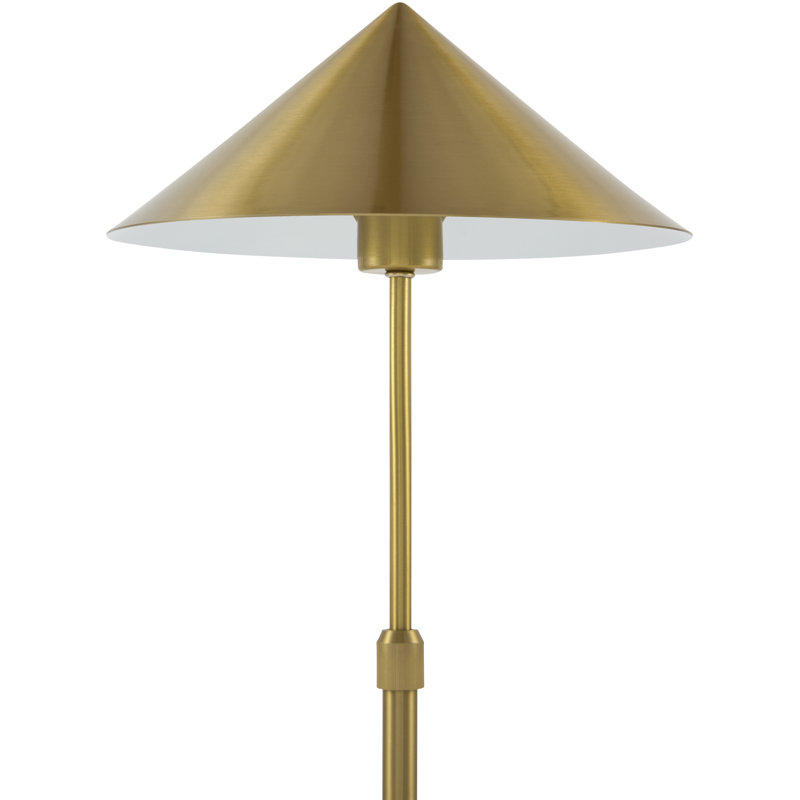Paige Table Lamp, Dark Burl Wood