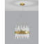 5 - Light Gold Crystal Pendant