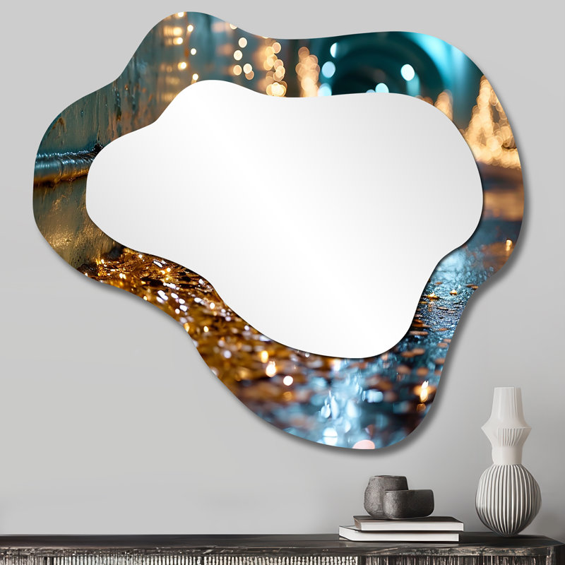 Vergil Water Droplets City Rain In Urban Tunnel, 25 po x 28 po