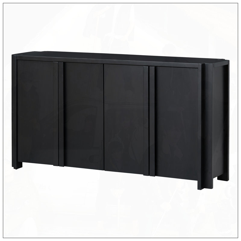 Buffet de salon, Noir, noir, noir, noir