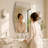 24" x 36" Modern Geometric Bathroom Vanity Mirror, Aluminum Framed Wall Mirror-198550222