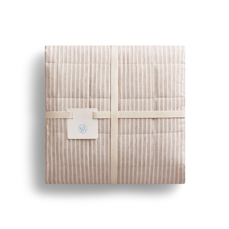 Canfield Quilt Set, Queen Quilt + 2 Queen Shams, Tomato