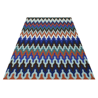 Olga Geometric Hand Woven Area Rug