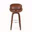 Tabouret tournant 30 "Mid-Century