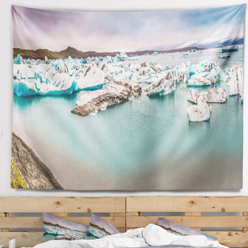 Landscape Polyester Tapestry, 32" H x 39" W