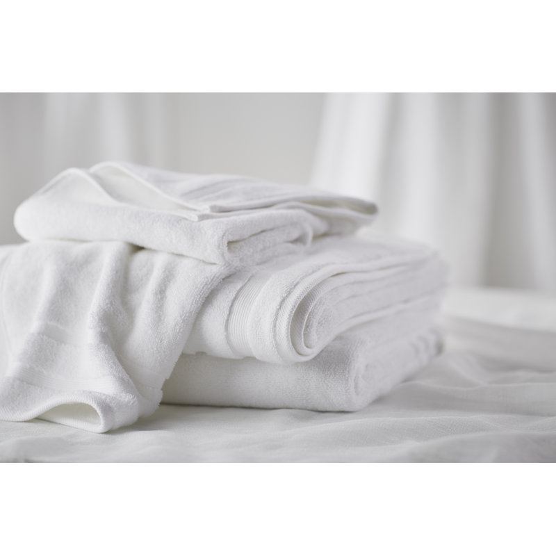 Bath Linens Washcloth with Terry Weave, Truffle
