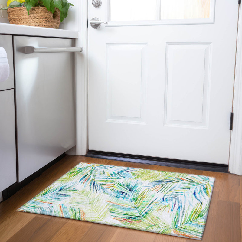 Premium Machine Washable Cerrito AMF199 Multi Rug, Rectangle 1'8" x 2'6"