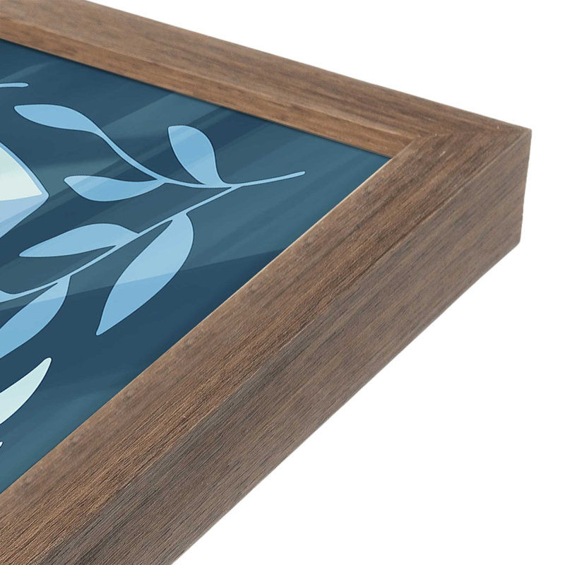 «Happy Hanukkah Menorah» par Garima Dhawan, H 40 po x l 30 po, Brun