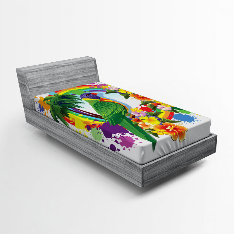 Microfiber Fitted Sheet, Twin Fitted Sheet