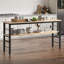 llari 160'' Iron Standard Baker''s Rack With Microwave Compatibility