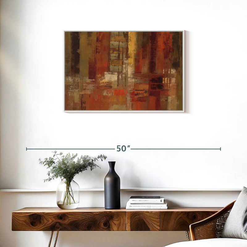 Sunset Street Crop, Cadre flottant blanc, 31 po x 21 po
