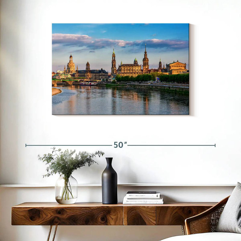 Paysage urbain Nicci Dresden, H 24 po x l 36 po