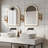 Brulotte Metal Arch LED Mirror-2104973001-2104973000