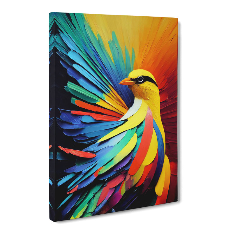 Bird - Wrapped Canvas, 50cm H x 35cm W x 3cm D