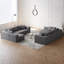 Canapé modulaire en L à 8 places Luxury-121106124
