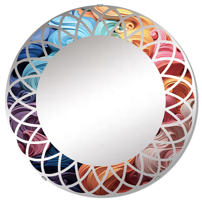 Bataan Circle Mirror, 32" x 32"