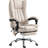 Office Chair with Polyester, Swivel, Lumbar Support, Massage, Adjustable Height, Headrest, Footrest