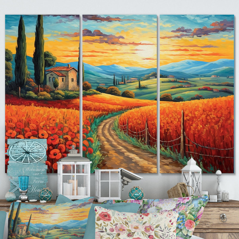 Ensemble de 3 décorations murales en métal