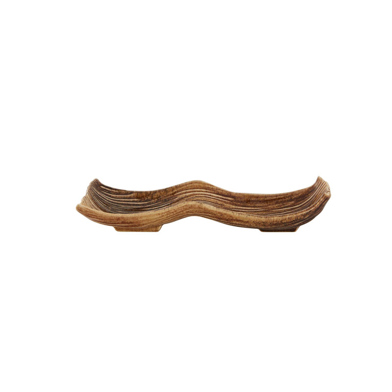 Bordallo Pinheiro Banana Madeira Divided Serving Dish