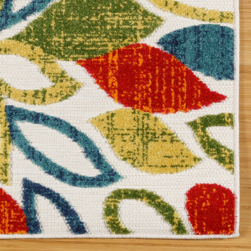 Tapis tissé à plat géométrique Gilbart Zadar, Rectangle 6 pi 6 po x 9 pi 6 po