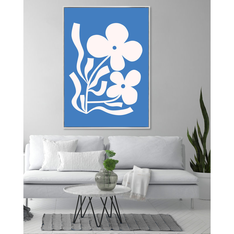 Happy Hemera " Hermes ", White Framed, 40" H x 28" W