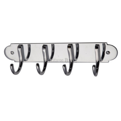 Heritage Brass Heritage Coat Hooks on Plate