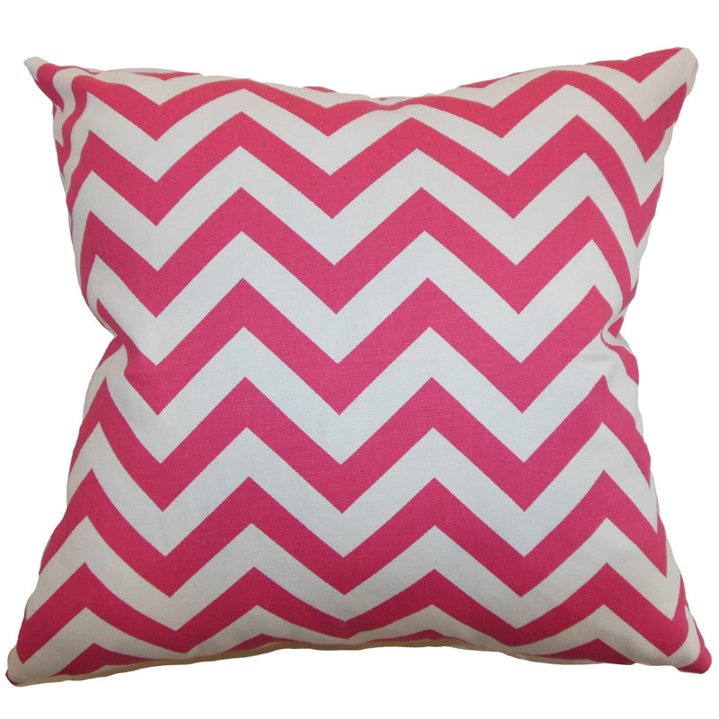 Coussin décoratif en coton, Polyester, H 18 po x l 18 po