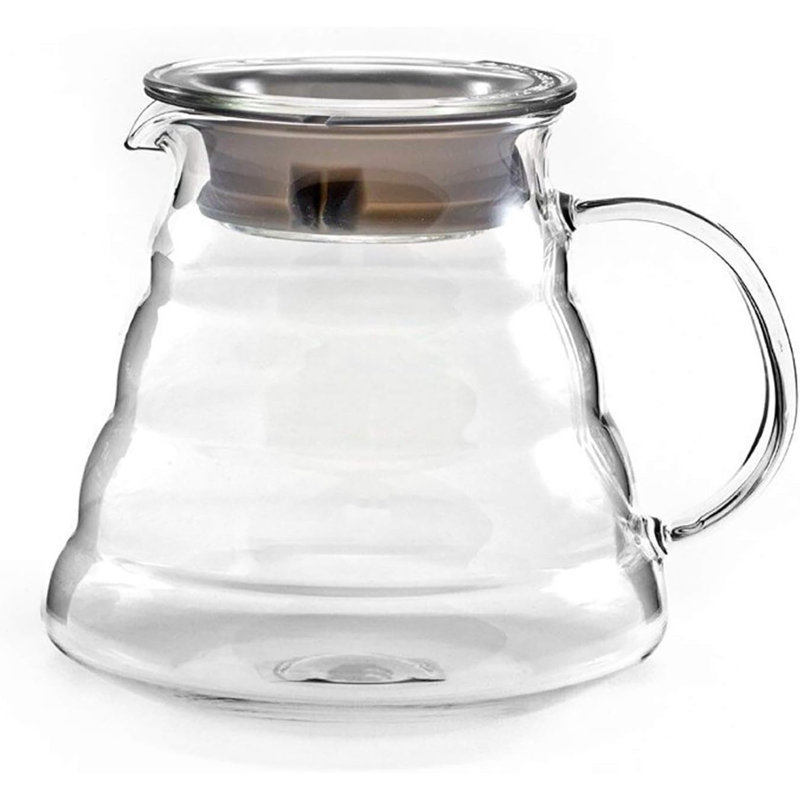 600Ml Coffee Server, Standard Glass Coffee Carafe, Coffee Pot, Clear