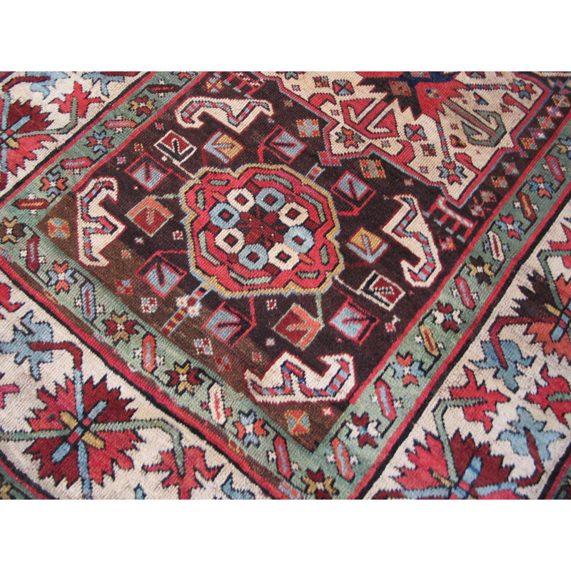 Magnifique tapis de couloir Kazak