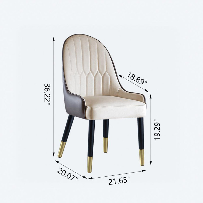 Fauteuil Domnic en blanc