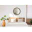 Huldar Glass Flat Wall Mirror