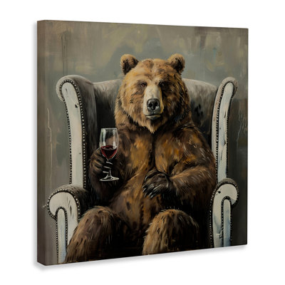 It Was A Rough Day Canvas, design by Tina LeCour