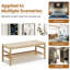 Banc de rangement en bois massif Bystrc