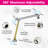 Rain Adjustable Shower Head 1.8 GPM GPM-86762200