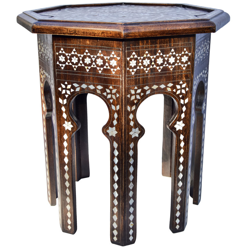Solid Wood End Table